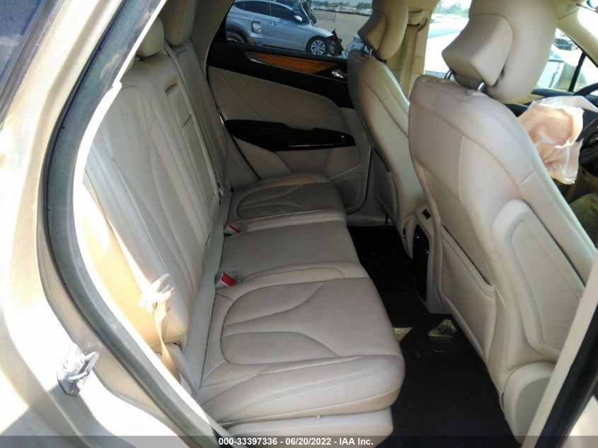 2015 LINCOLN MKC 5LMCJ1A98FUJ47772