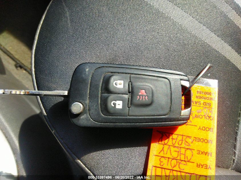 2013 CHEVROLET SPARK LT KL8CD6S96DC534990