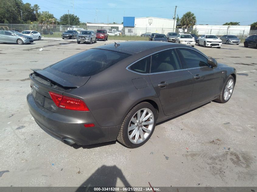 2013 AUDI A7 3.0 PREMIUM PLUS WAUYGAFC1DN038722