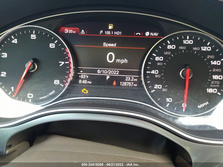 2013 AUDI A7 3.0 PREMIUM PLUS WAUYGAFC1DN038722
