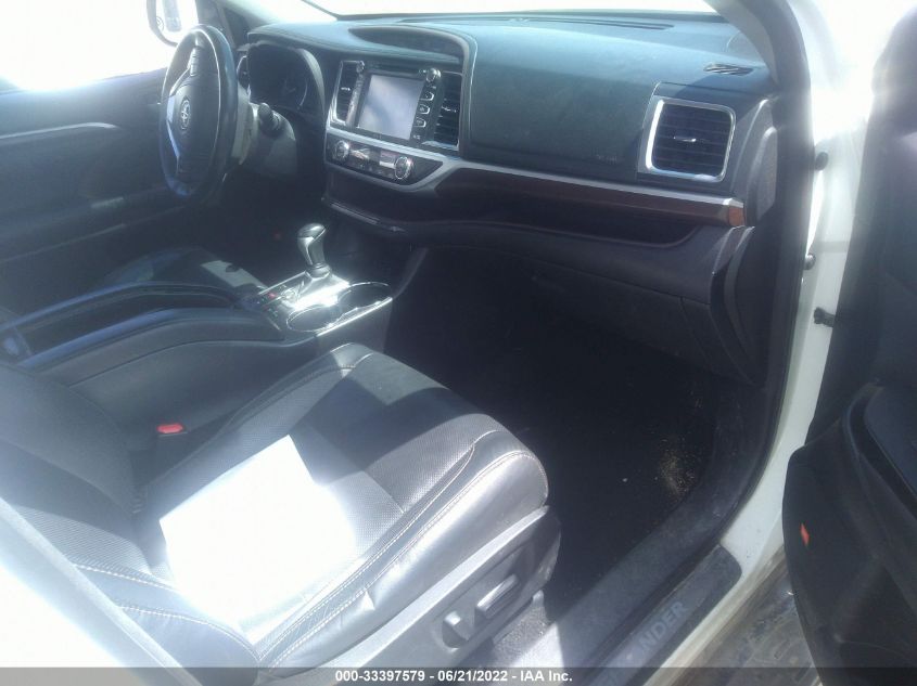2015 TOYOTA HIGHLANDER HYBRID LIMITED 5TDDCRFH9FS008906