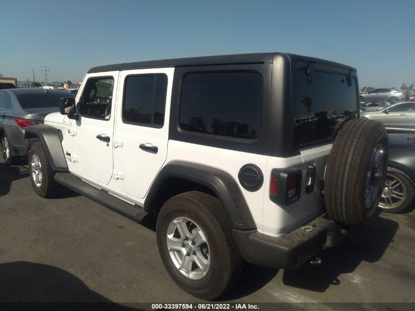 2021 JEEP WRANGLER UNLIMITED SPORT S 1C4HJXDN8MW680182