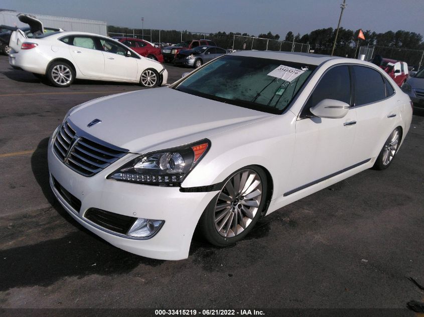 2014 HYUNDAI EQUUS SIGNATURE KMHGH4JH9EU080011