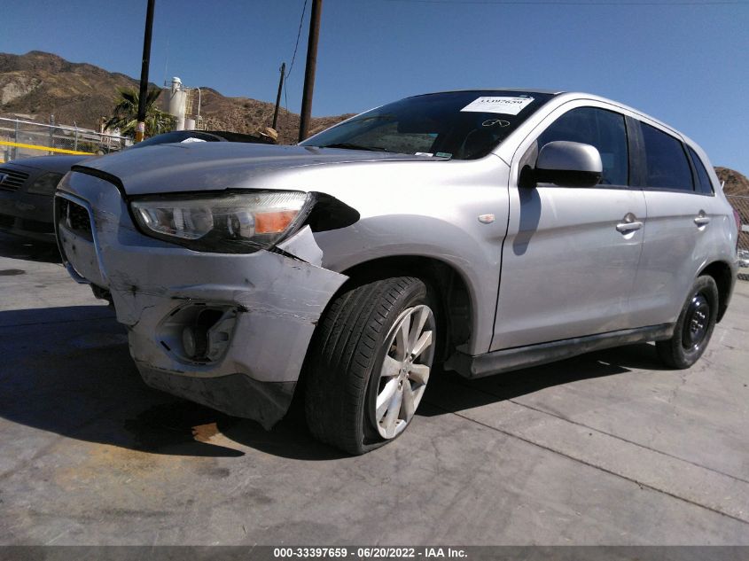 2014 MITSUBISHI OUTLANDER SPORT ES 4A4AP3AU6EE023188
