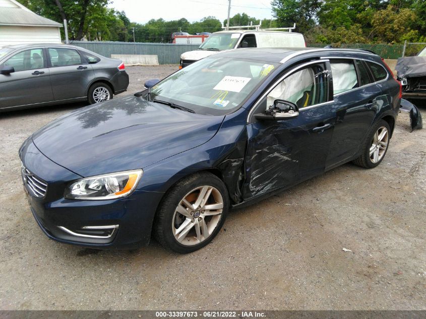 2015 VOLVO V60 T5 DRIVE-E PREMIER YV140MEK9F1217756