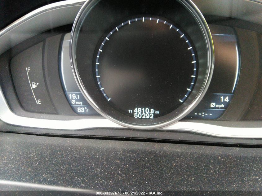 2015 VOLVO V60 T5 DRIVE-E PREMIER YV140MEK9F1217756