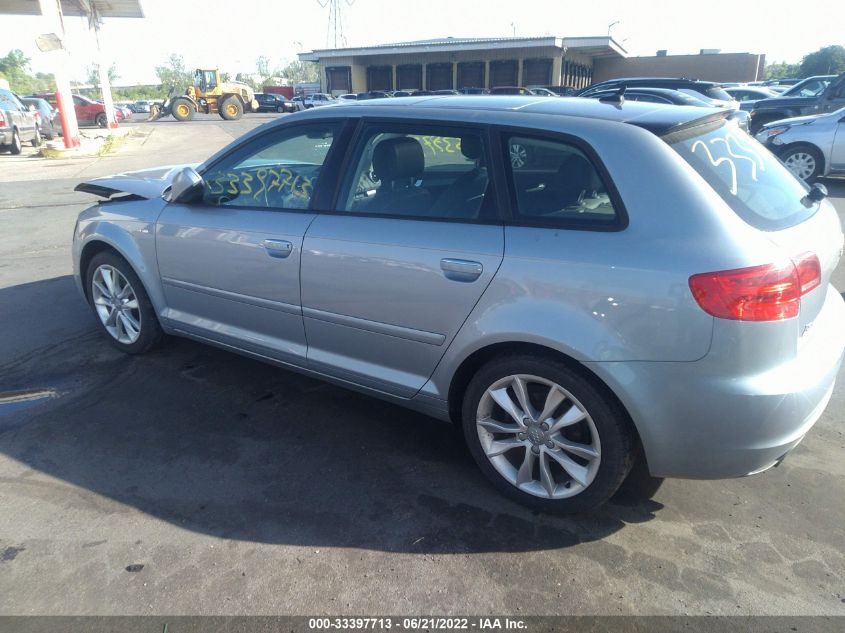 2013 AUDI A3 PREMIUM WAUBEAFM0DA007618