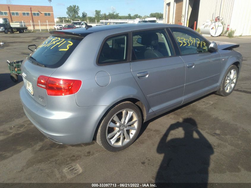 2013 AUDI A3 PREMIUM WAUBEAFM0DA007618