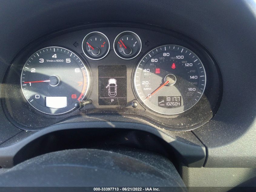 2013 AUDI A3 PREMIUM WAUBEAFM0DA007618
