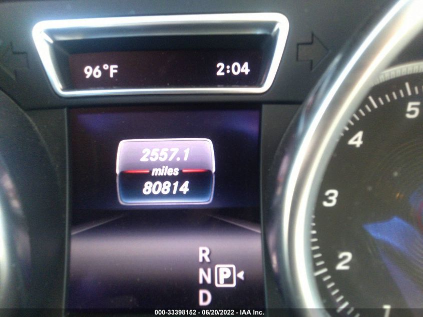 2016 MERCEDES-BENZ GLE GLE 350 4JGDA5JB8GA796993