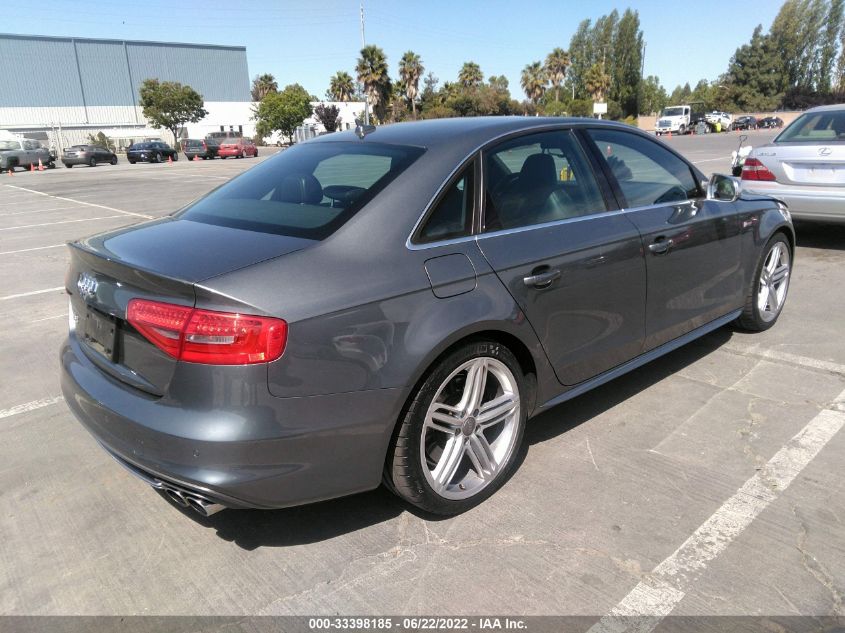 2014 AUDI S4 PRESTIGE WAUKGAFL8EA017543