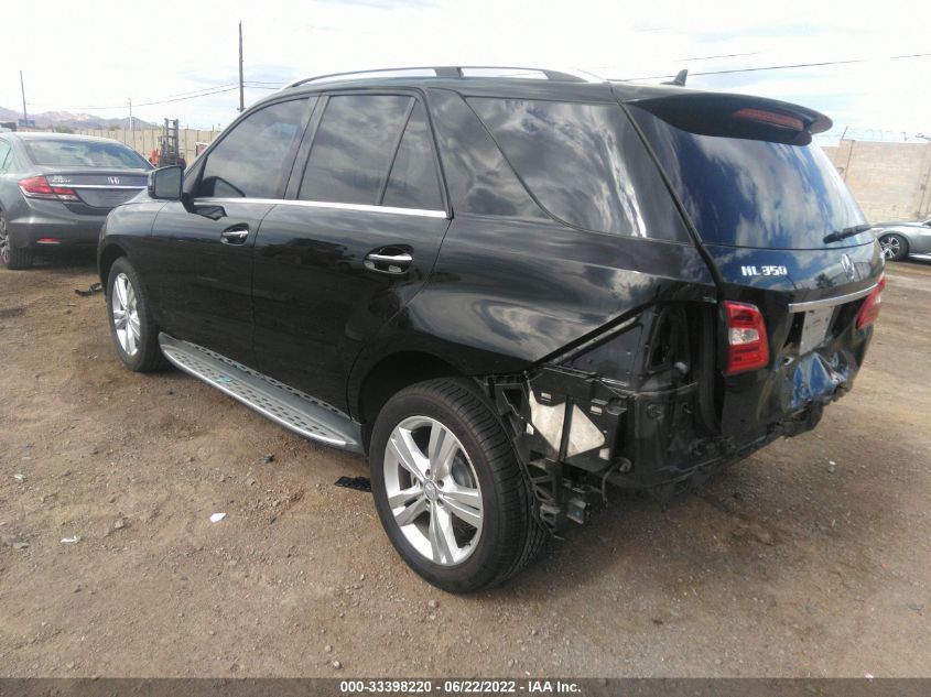2013 MERCEDES-BENZ M-CLASS ML 350 4JGDA5HB2DA227235