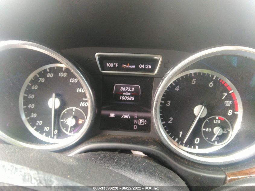 2013 MERCEDES-BENZ M-CLASS ML 350 4JGDA5HB2DA227235