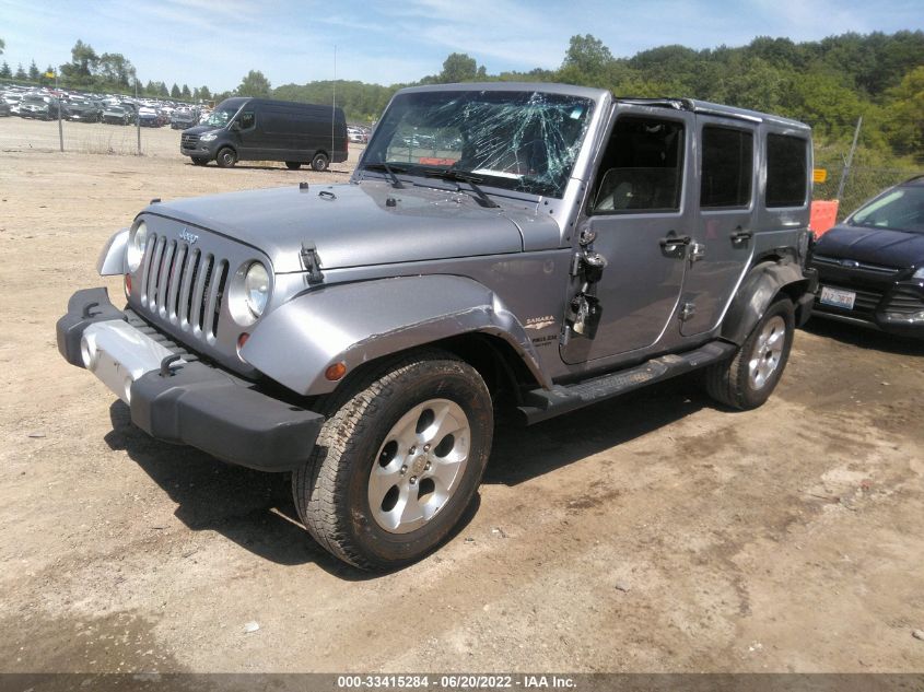 2013 JEEP WRANGLER UNLIMITED SAHARA 1C4BJWEG8DL579130