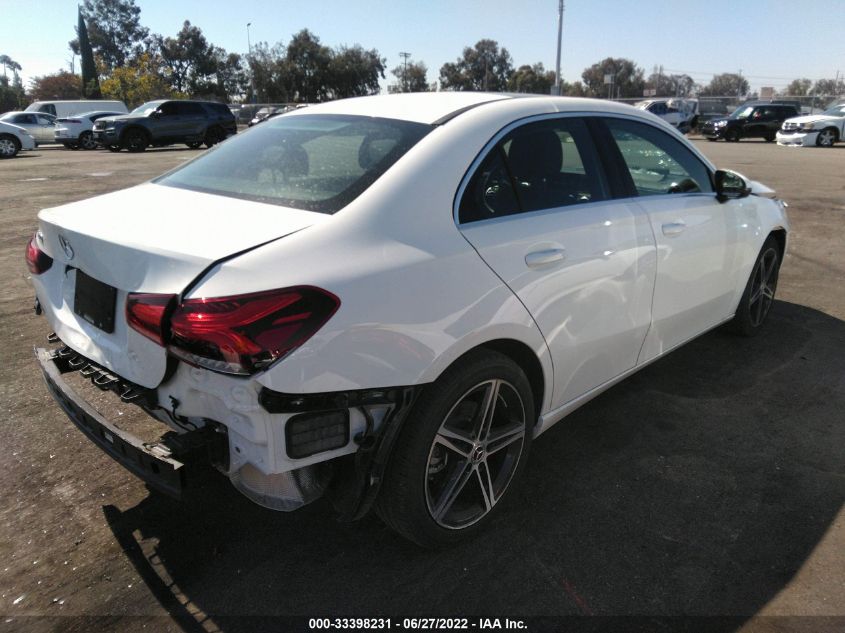 2019 MERCEDES-BENZ A-CLASS A 220 WDD3G4EB3KW020629