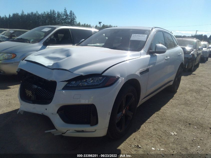 2019 JAGUAR F-PACE S SADCM2FV9KA356416