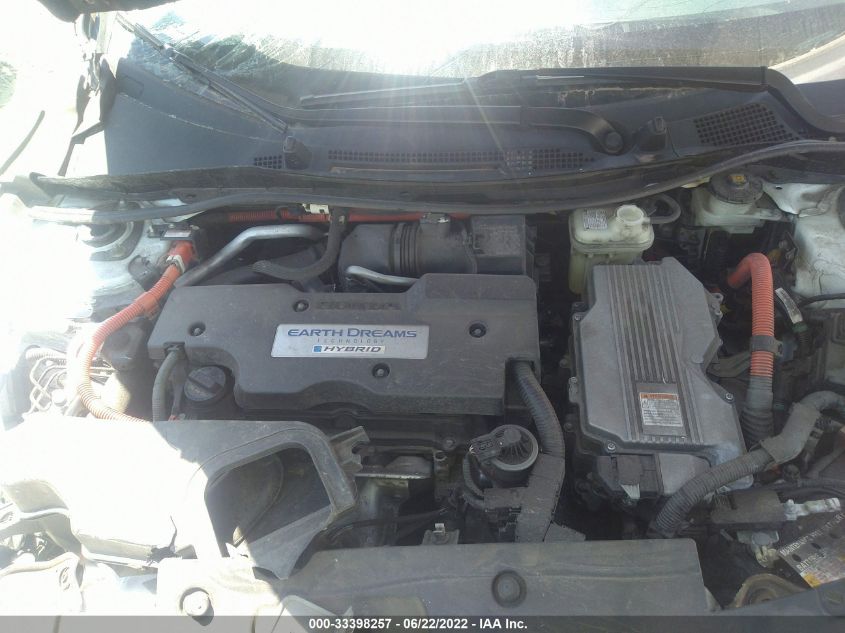 2017 HONDA ACCORD HYBRID JHMCR6F30HC011077