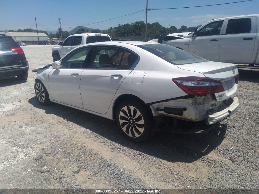 2017 HONDA ACCORD HYBRID JHMCR6F30HC011077