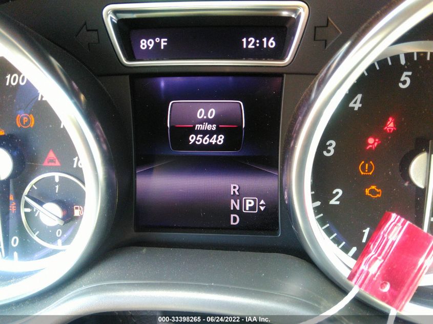 2015 MERCEDES-BENZ M-CLASS ML 350 4JGDA5JB0FA481426