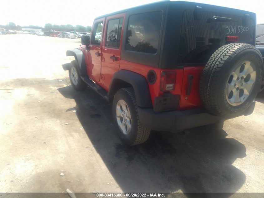 2015 JEEP WRANGLER UNLIMITED SPORT 1C4BJWDG1FL519209
