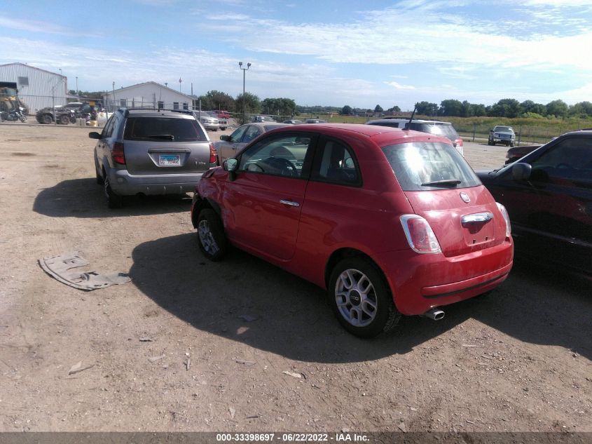 2015 FIAT 500 POP 3C3CFFAR5FT662894