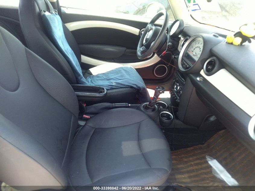 2013 MINI COOPER HARDTOP WMWSU3C58DT688689
