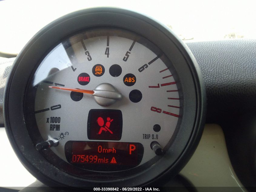 2013 MINI COOPER HARDTOP WMWSU3C58DT688689