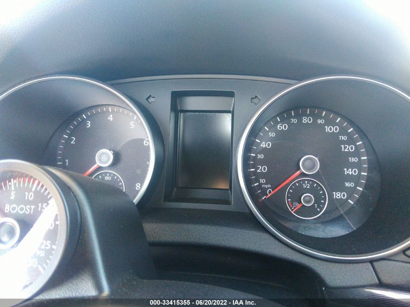 2013 VOLKSWAGEN GTI W/CONV & SUNROOF WVWED7AJ4DW123765