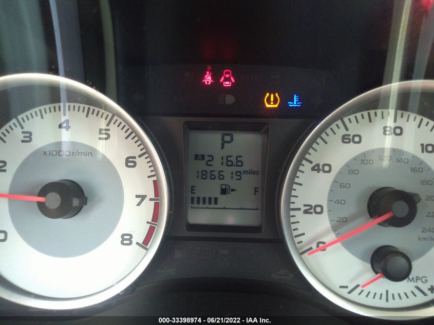 2013 SUBARU IMPREZA WAGON 2.0I PREMIUM JF1GPAC63DH815709