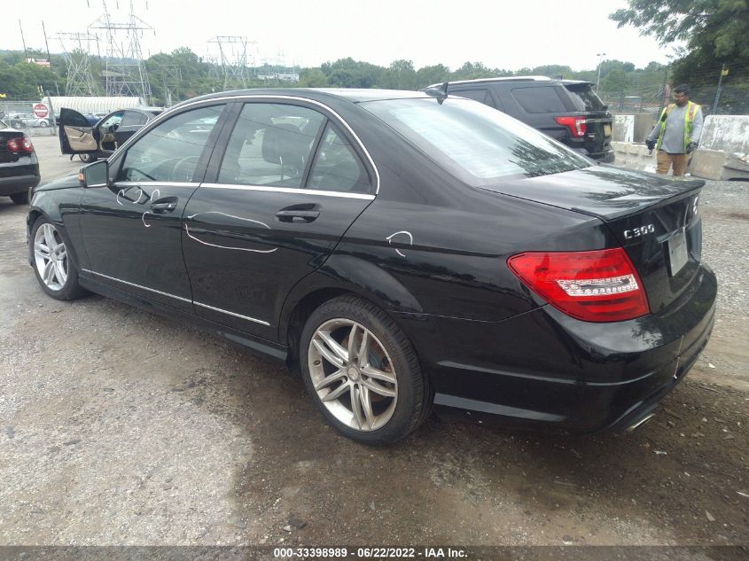 2014 MERCEDES-BENZ C-CLASS C 300 WDDGF8AB5ER304834