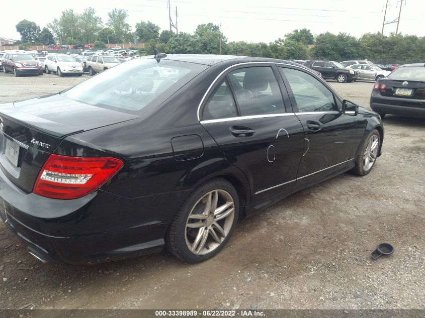2014 MERCEDES-BENZ C-CLASS C 300 WDDGF8AB5ER304834