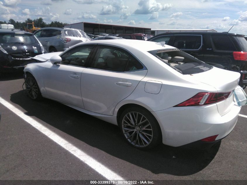 2014 LEXUS IS 250 JTHCF1D21E5010235
