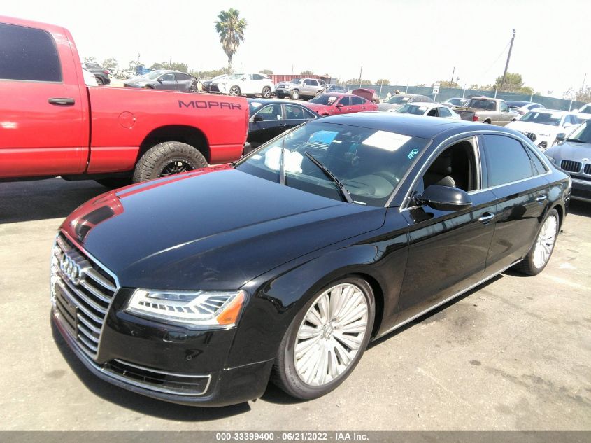 2015 AUDI A8 L 3.0T WAU3GAFDXFN009807