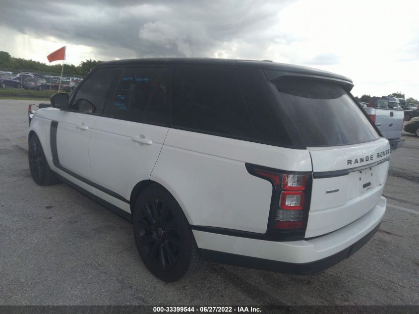 2014 LAND ROVER RANGE ROVER SUPERCHARGED SALGS2EF2EA143513