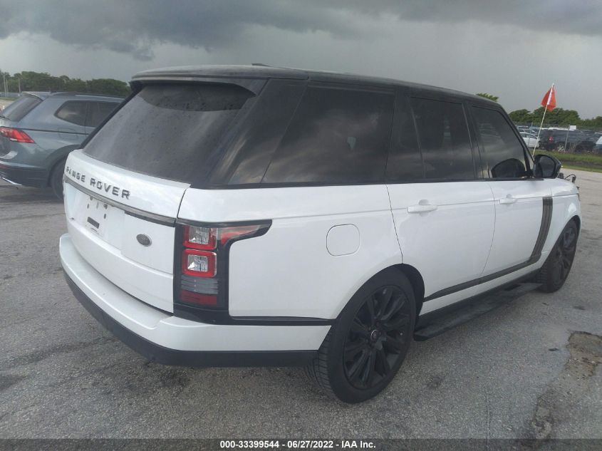 2014 LAND ROVER RANGE ROVER SUPERCHARGED SALGS2EF2EA143513