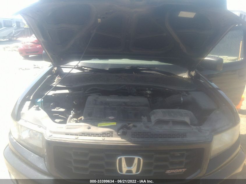 2013 HONDA RIDGELINE SPORT 5FPYK1F77DB001524