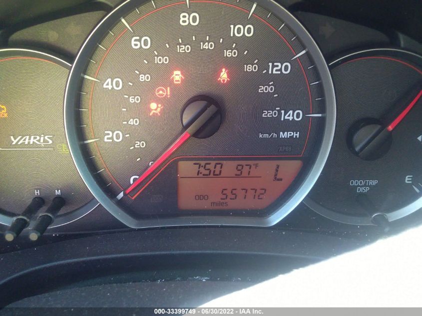 2014 TOYOTA YARIS L/LE VNKKTUD33EA001986