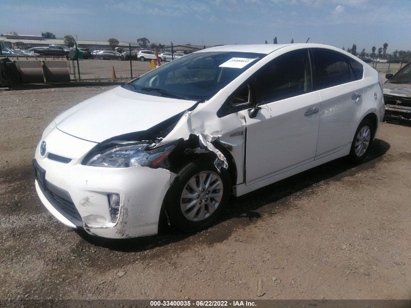 2013 TOYOTA PRIUS PLUG-IN JTDKN3DP7D3046223