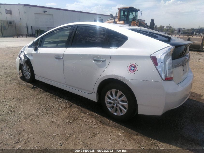 2013 TOYOTA PRIUS PLUG-IN JTDKN3DP7D3046223