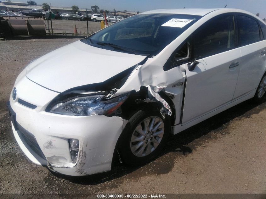 2013 TOYOTA PRIUS PLUG-IN JTDKN3DP7D3046223
