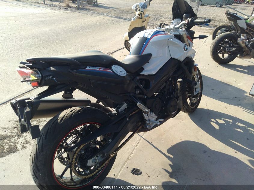 2018 BMW F800 R WB10B6407JZD99610
