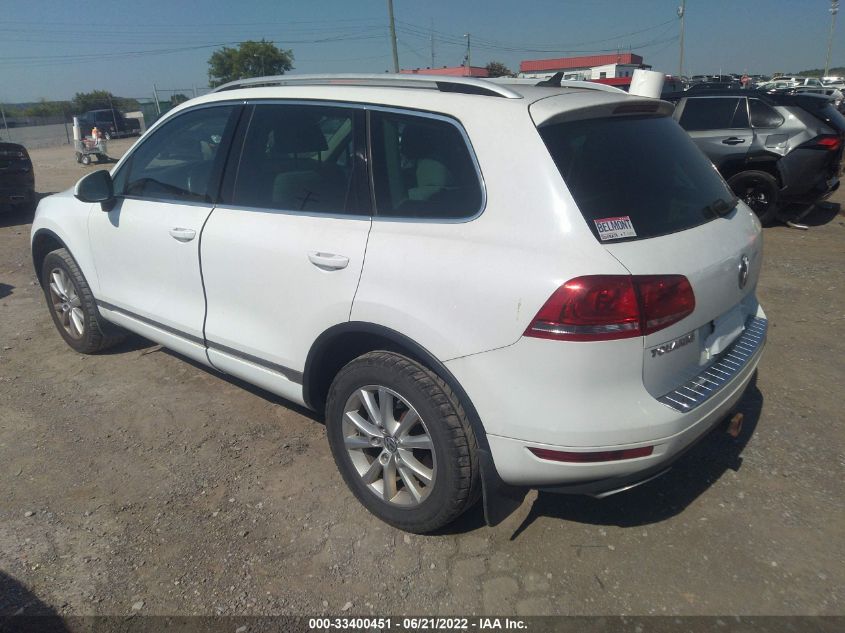 2013 VOLKSWAGEN TOUAREG SPORT W/NAV WVGEP9BP4DD011738