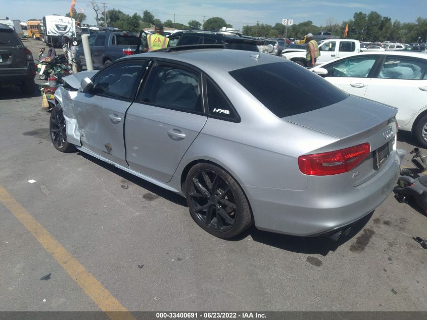 2014 AUDI A4 PREMIUM PLUS WAUHFAFL6EN012668