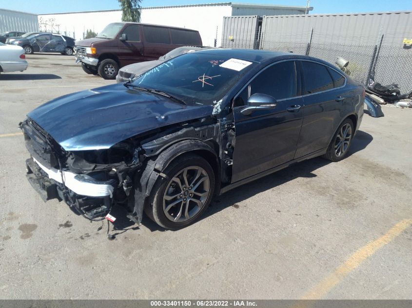 2019 FORD FUSION HYBRID TITANIUM 3FA6P0RU0KR119817