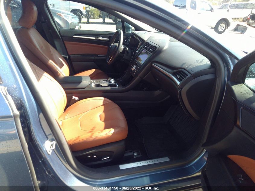 2019 FORD FUSION HYBRID TITANIUM 3FA6P0RU0KR119817