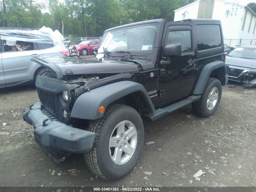 2015 JEEP WRANGLER SPORT 1C4AJWAG3FL687787