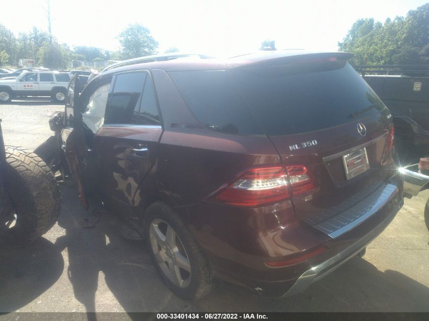 2015 MERCEDES-BENZ M-CLASS ML 350 4JGDA5HBXFA515975