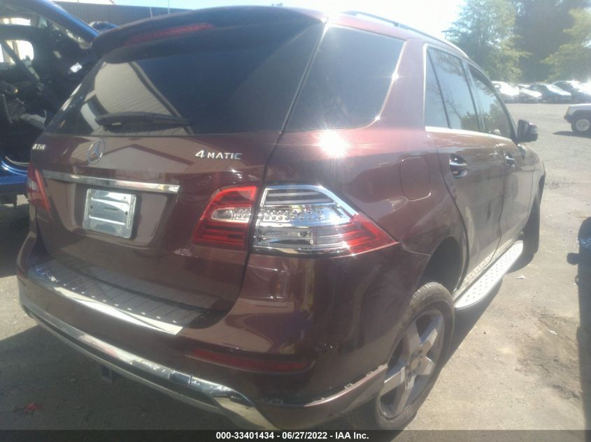 2015 MERCEDES-BENZ M-CLASS ML 350 4JGDA5HBXFA515975