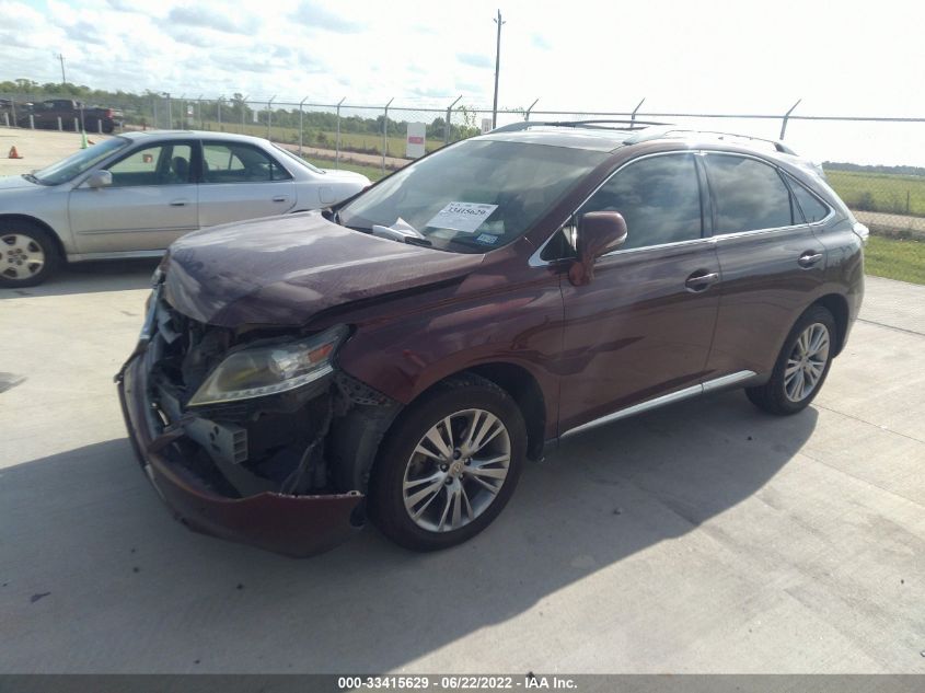 2013 LEXUS RX 350 2T2BK1BA4DC224975