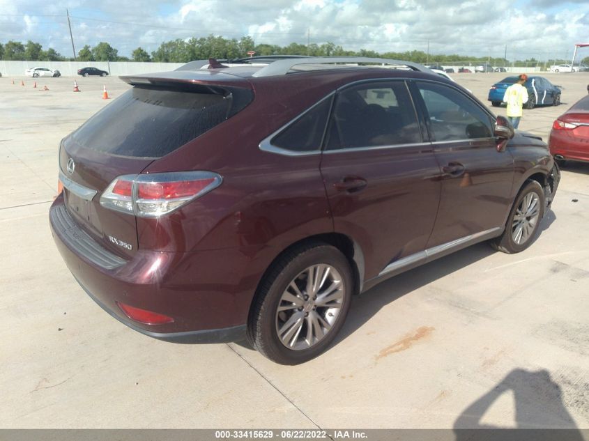 2013 LEXUS RX 350 2T2BK1BA4DC224975